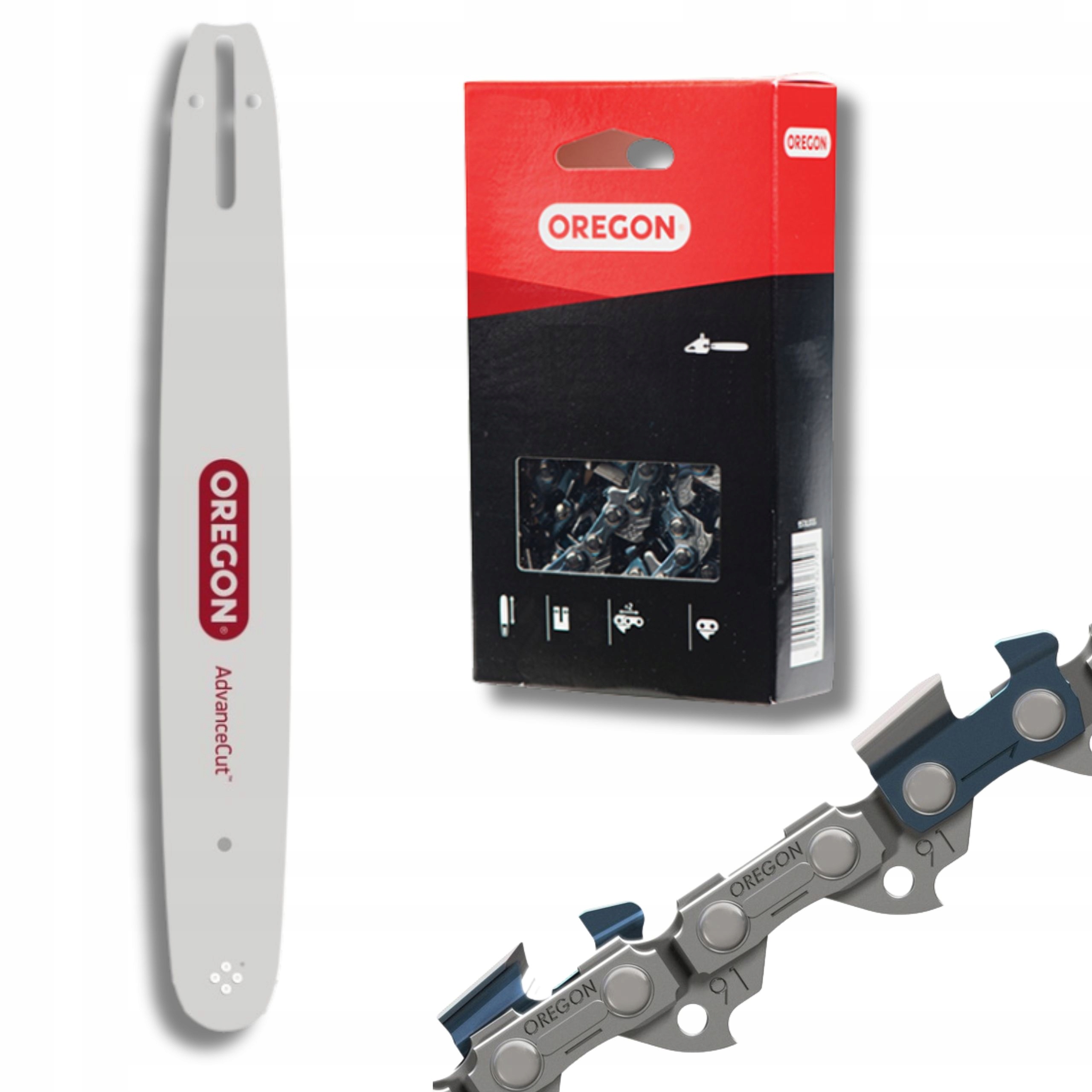 Prowadnica Łańcuch Oregon Partner 351 350 351 370 P420 Makita DCS34 DCS340