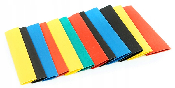 ZESTAW RUREK RURKI TERMOKURCZLIWE 328 SZTUK Rodzaj termokurczliwa