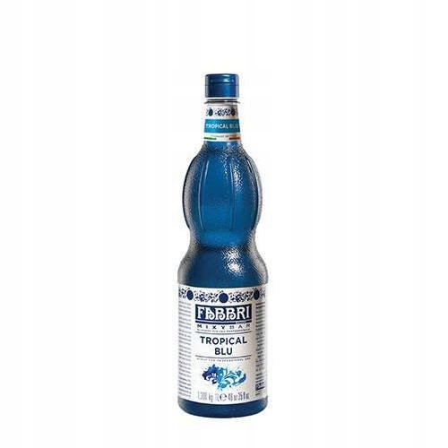 Levně Fabbri Tropical Blu italský tropický světle modrá sirup 1l