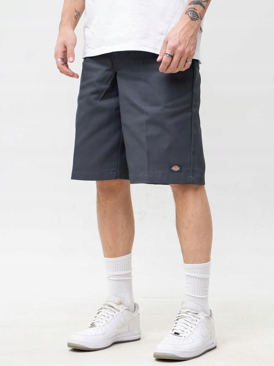 Krátké Kraťasy Kalhoty Pánské Šedé Dickies 13In Multi Kapsa 32