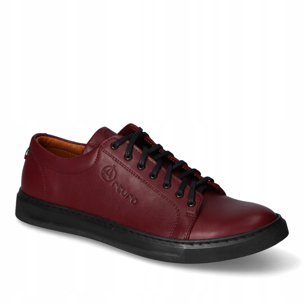 Polobotky Arturo 1751/1D/L-56 Bordové lico 42