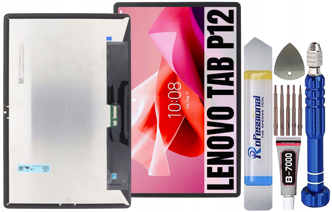 Displej Pro Lenovo Tab P12 TB370 TB370FU LCD Displej