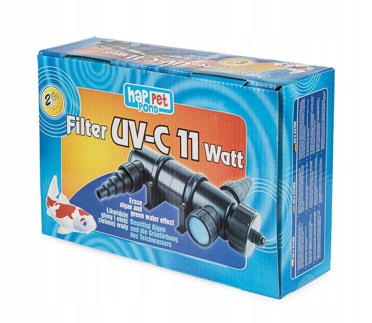 LAMPA UV 72W STERYLIZATOR PRZECIWGLONOWA HAPPET DO OCZKA WODNEGO Kod producenta 4907242117137