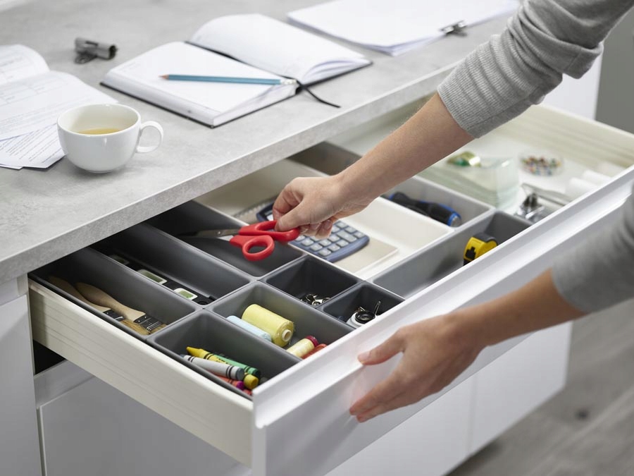 MODUŁOWY ORGANIZE do SZUFLADY 10 el. Blox Joseph Joseph Długość (cm) 43.9