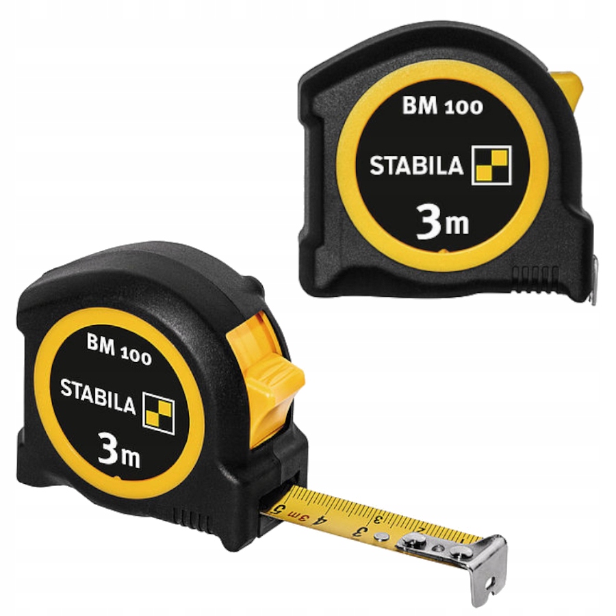 

Stabila Miara zwijana 3m taśma miernicza Bm 100