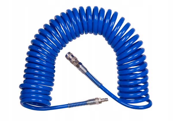 Pneumatická Hadice Spirálová Dlouhá Pu 12x8 mm 20 m 11 bar King Tony