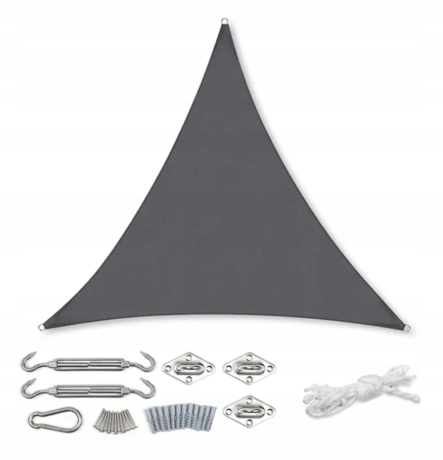 Żagiel Ogrodowy Przeciwsłoneczny 360 x 360 x 360 CM Sekey Trójkąt