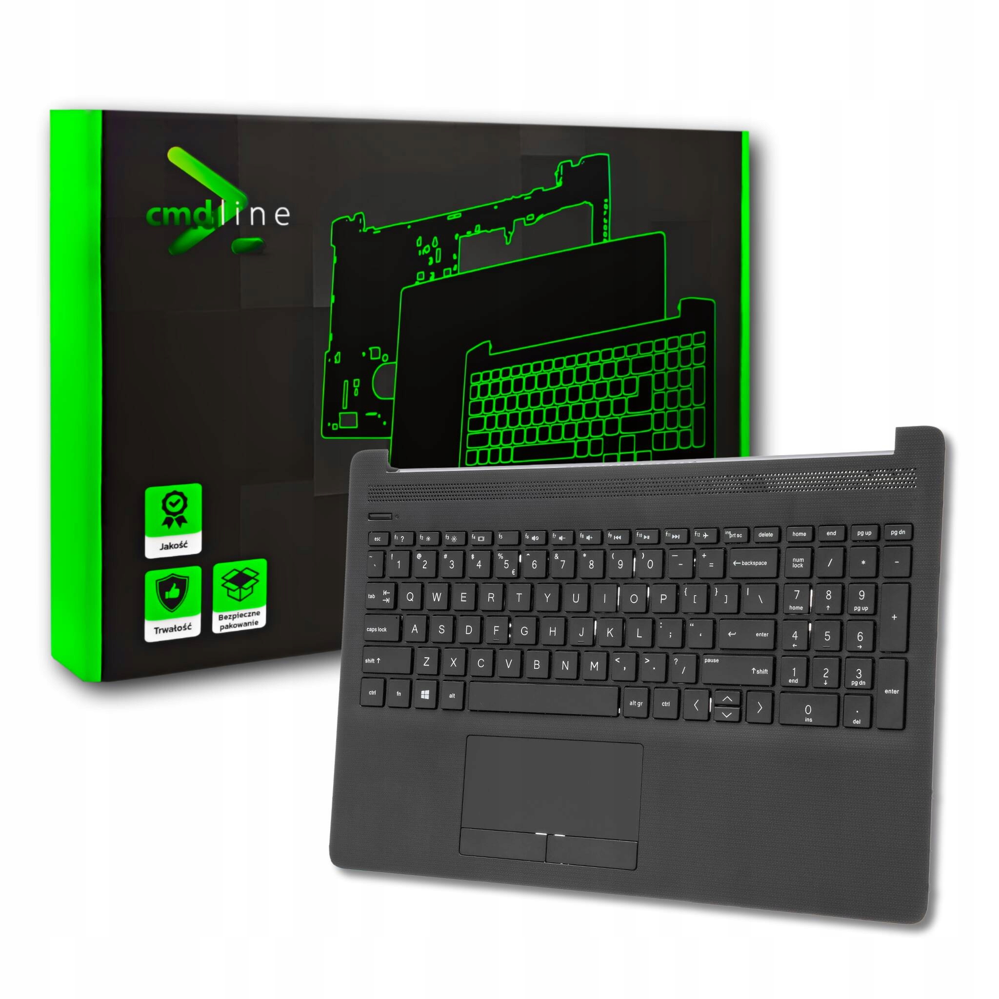 Palmrest Klawiatura Do Hp 15-da0058nw 15-da0060nw