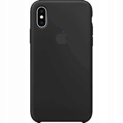 ETUI APPLE iPhone XS MAX SILICONE BLACK MRWE2ZM/A Marka Apple