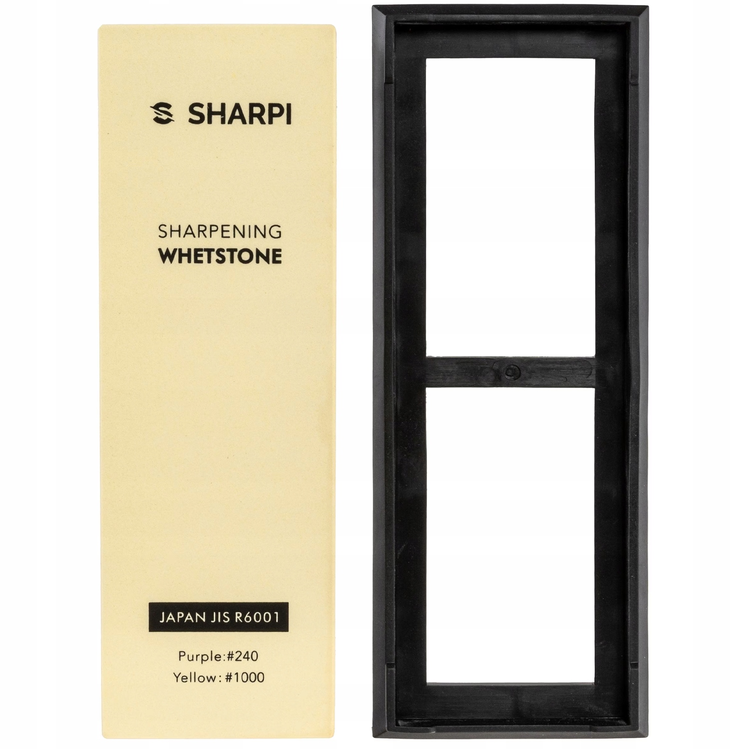 SHARPI OSTRZAŁKA OSEŁKA KAMIENNA DO NOŻY KUCHENNYCH KAMIEŃ WODNY #240/1000 Stan opakowania oryginalne