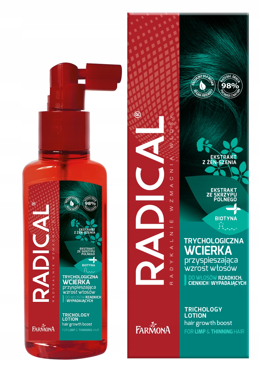 

Radical Wcierka przyspieszająca wzrost włosów