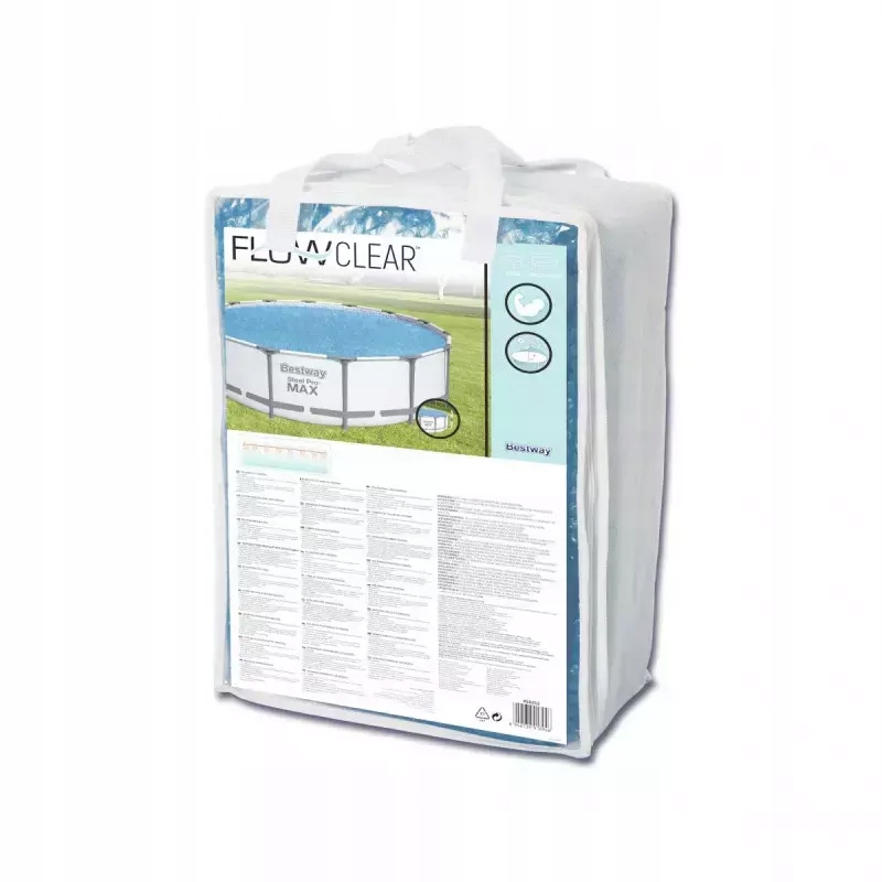 Solárna krytka pre roštový bazén 427 cm Bestway 58252