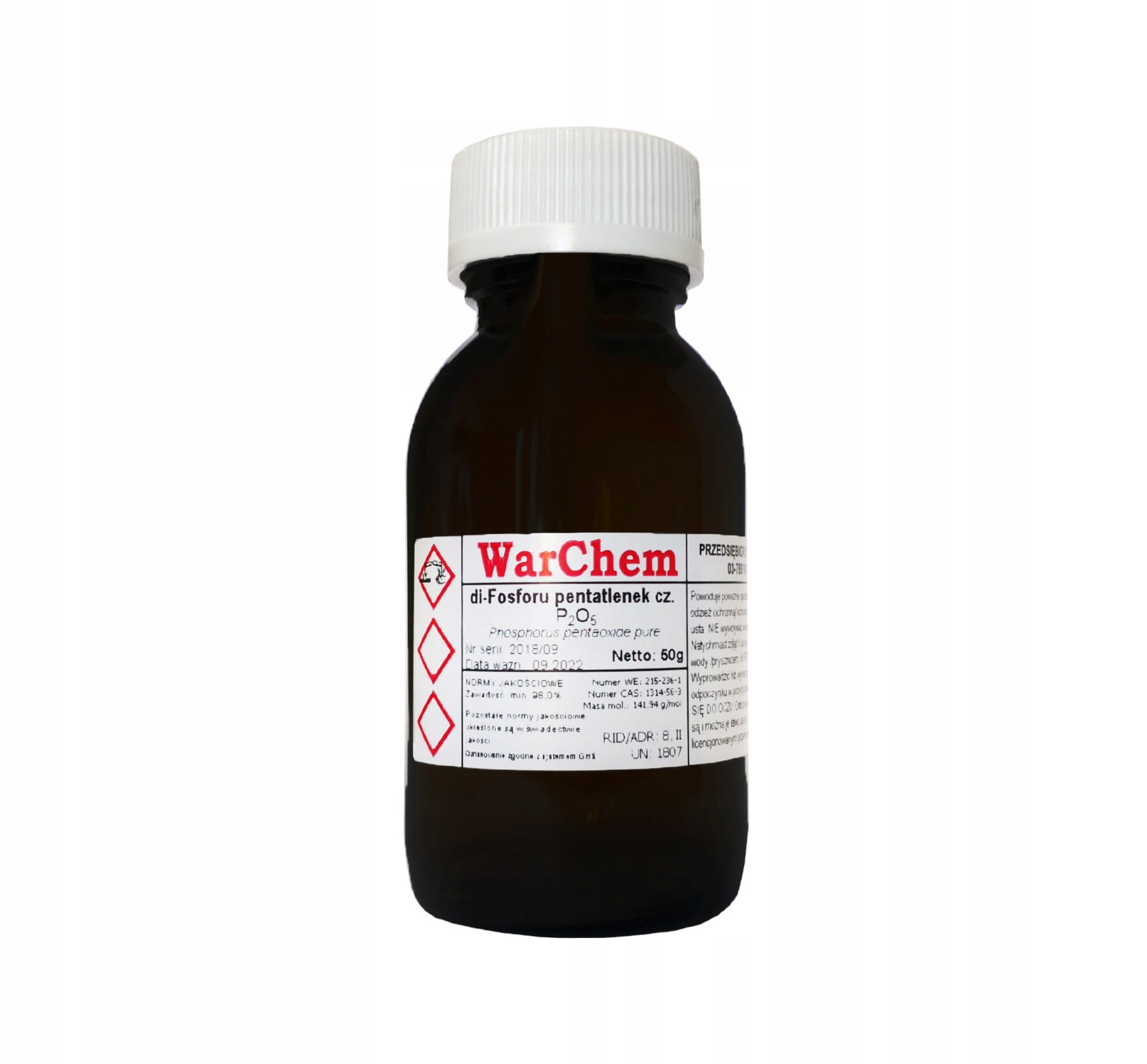 

Tlenek Fosforu (V) czysty 50g