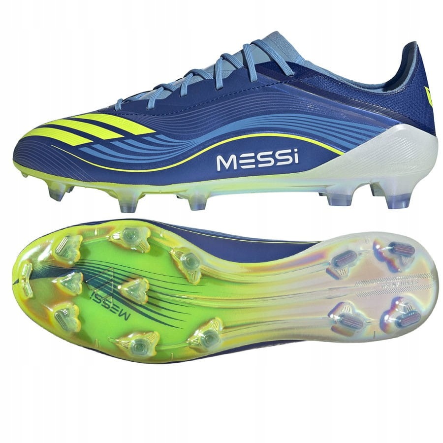 Buty adidas F50 Messi Elite Fg JP7435 42, Niebieski