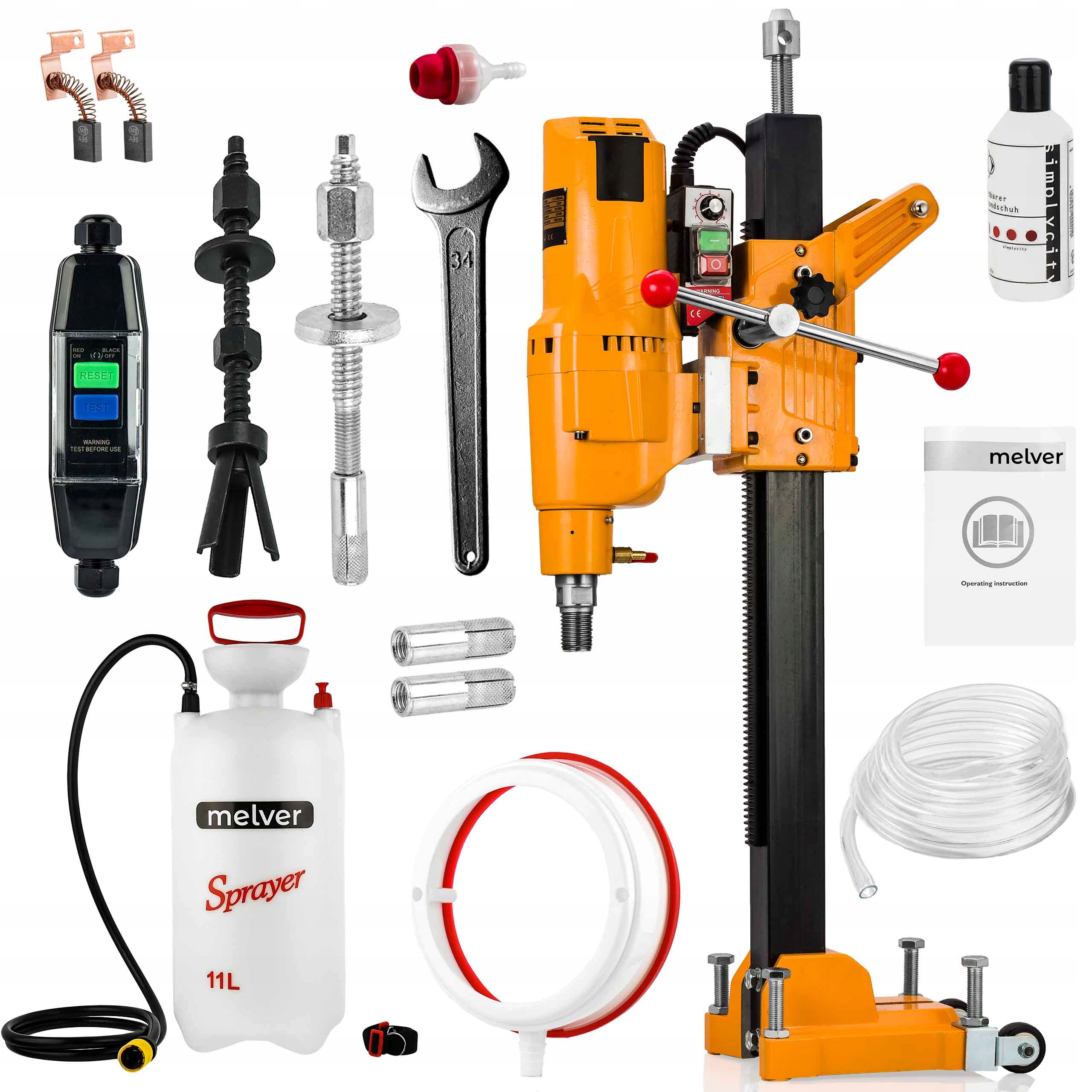 

Wiertnica do betonu 4350W Hydronetka Kotwa fi305