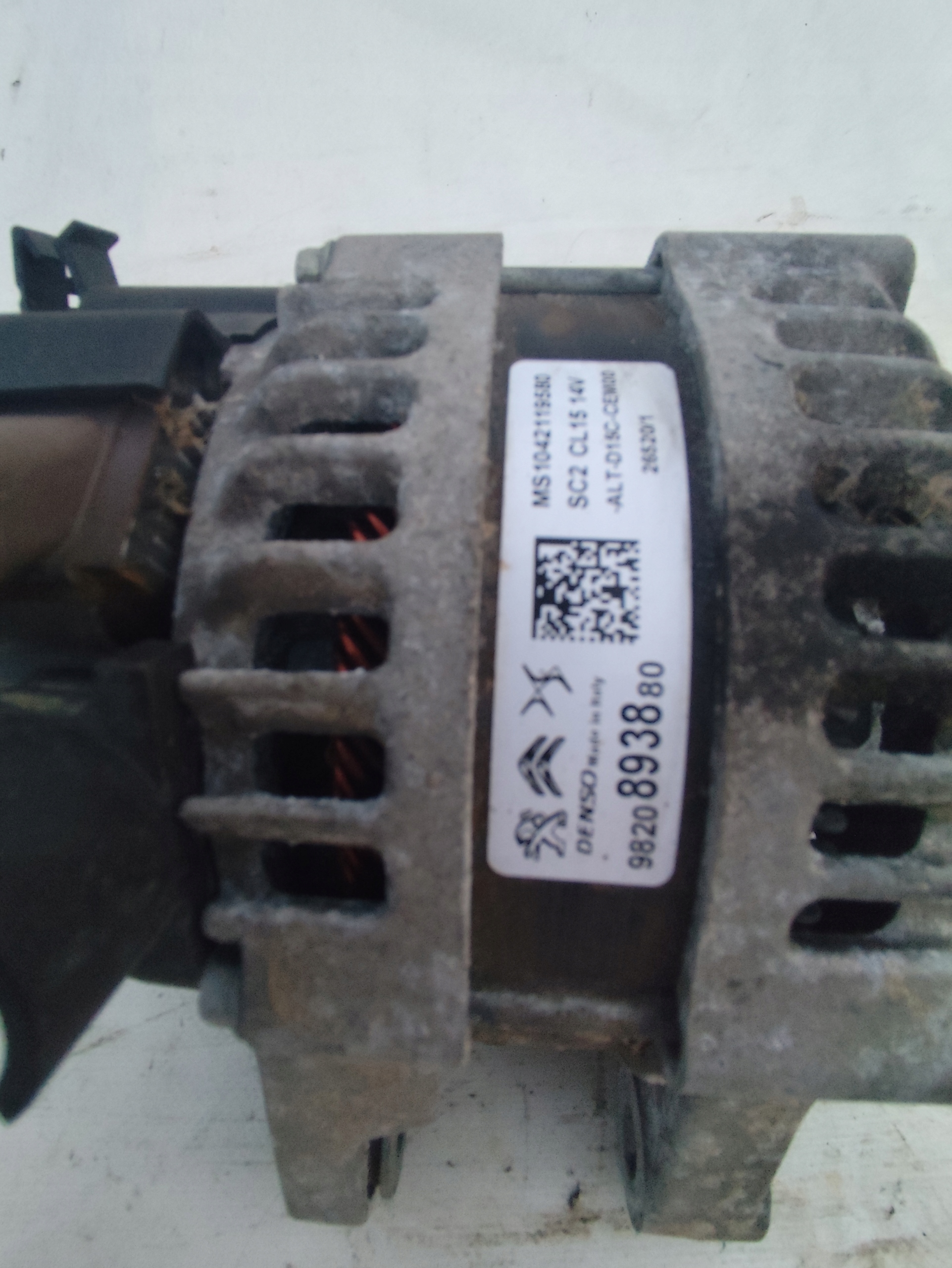 OPEL CROSSLAND alternator 9820893880