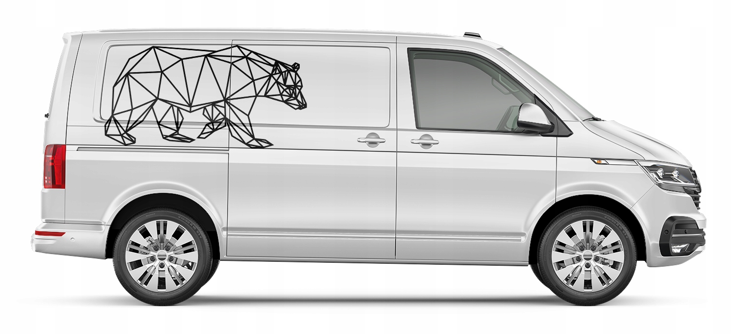 Автомобильный стикер Camper BEAR 82X162CM