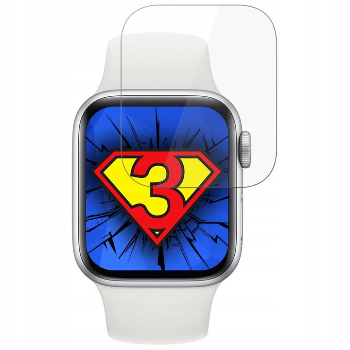 3x FOLIA OCHRONNA 3mk do APPLE WATCH 7 8 41mm Stan opakowania oryginalne