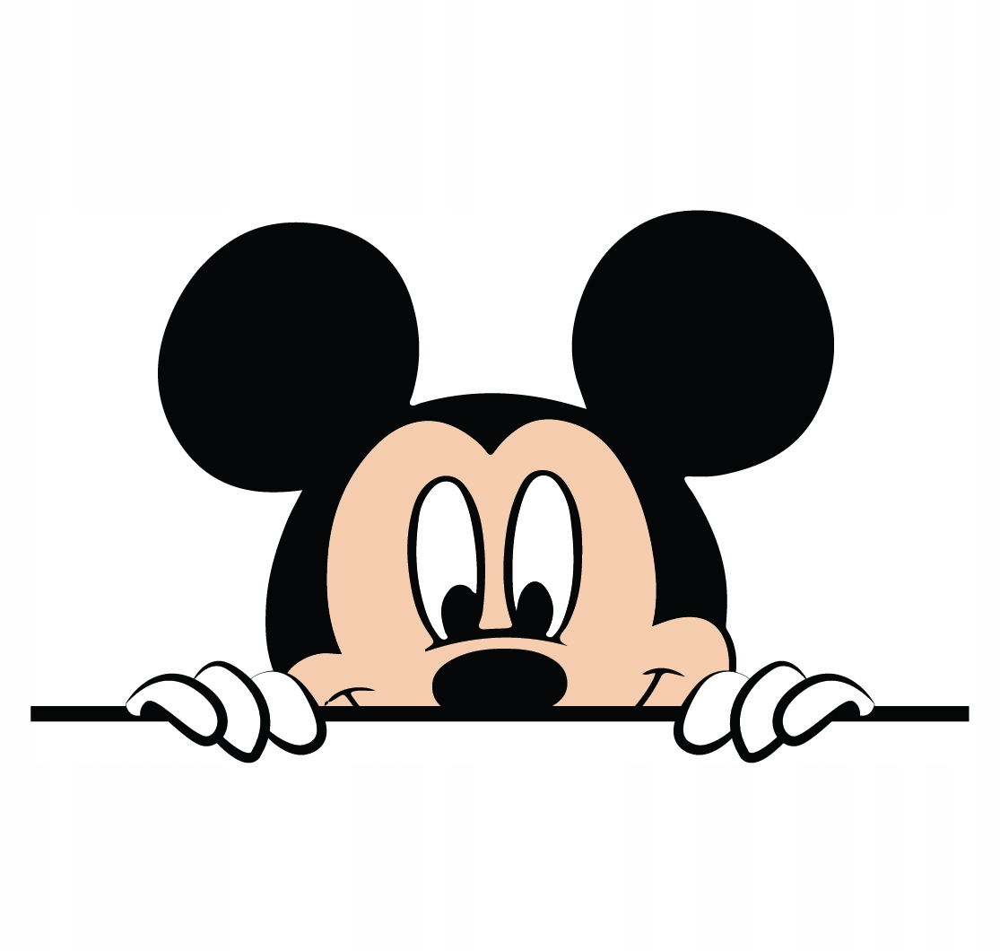 

Naklejki wlepy myszka Mickey Minnie auto lusterko
