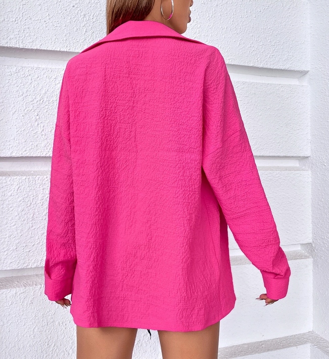 ELEGANCKA MODNA KOSZULA DAMSKA BLUZKA KOLORY S Materiał dominujący poliester