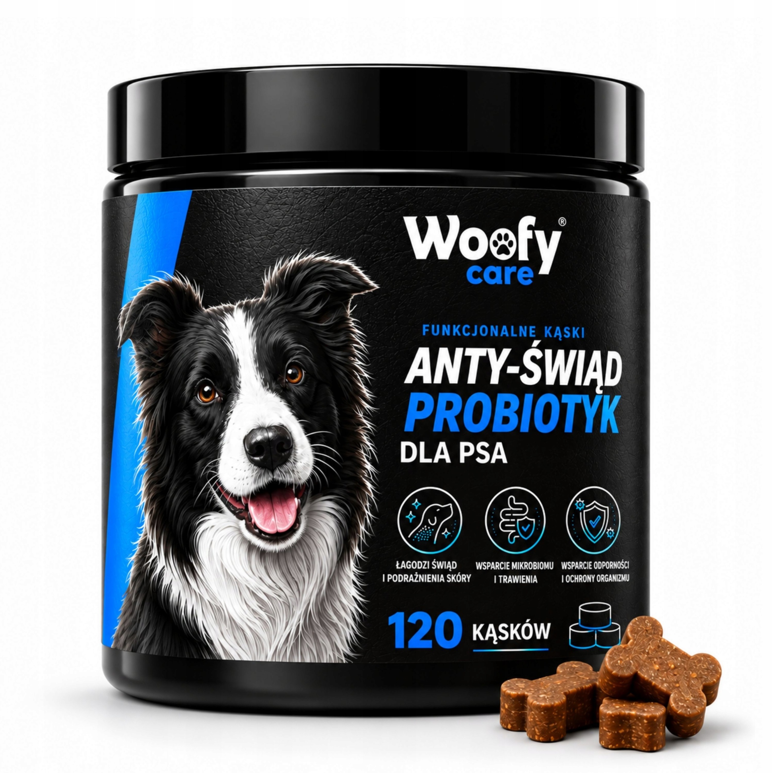 Probiotikum Pro Psa Proti Svědění Woofy Na Svědění A Zdraví Střev 120kusů