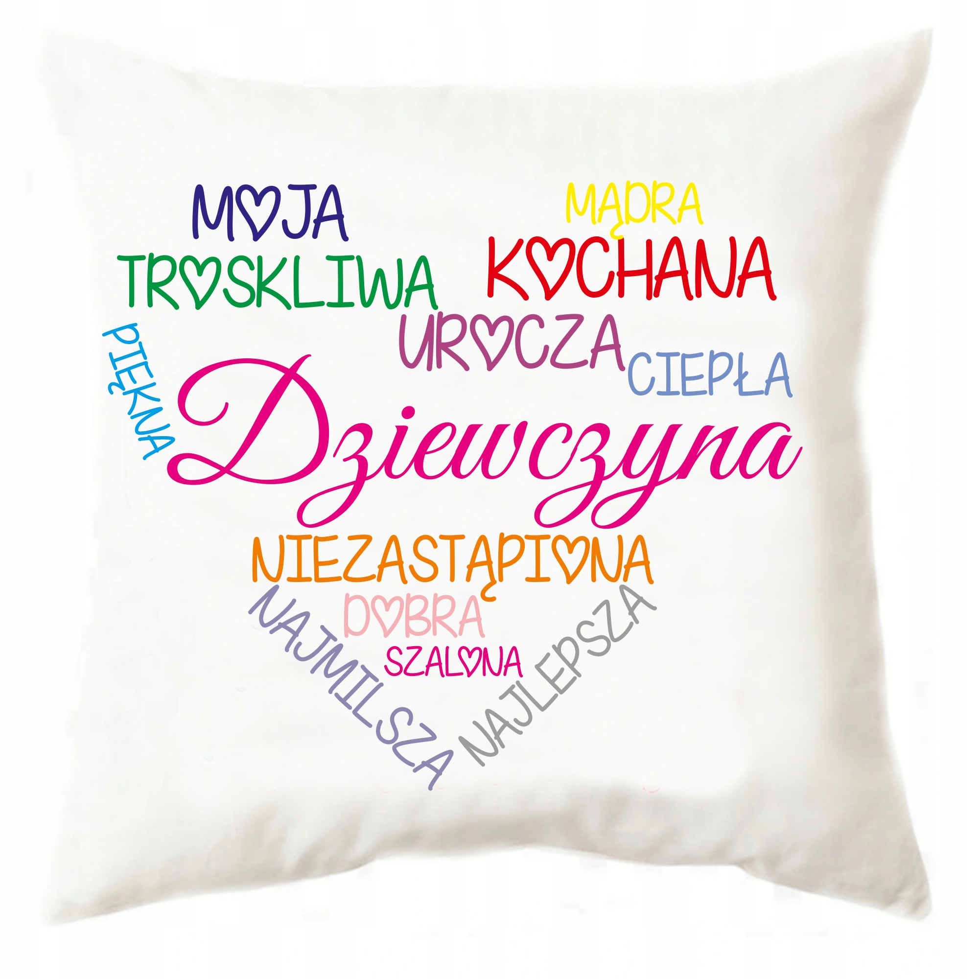

Walentynki Poduszka Prezent mężczyzna miłość love