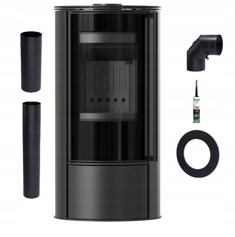 Kamna Ocelová Kamna Koza Erik Černá Sada