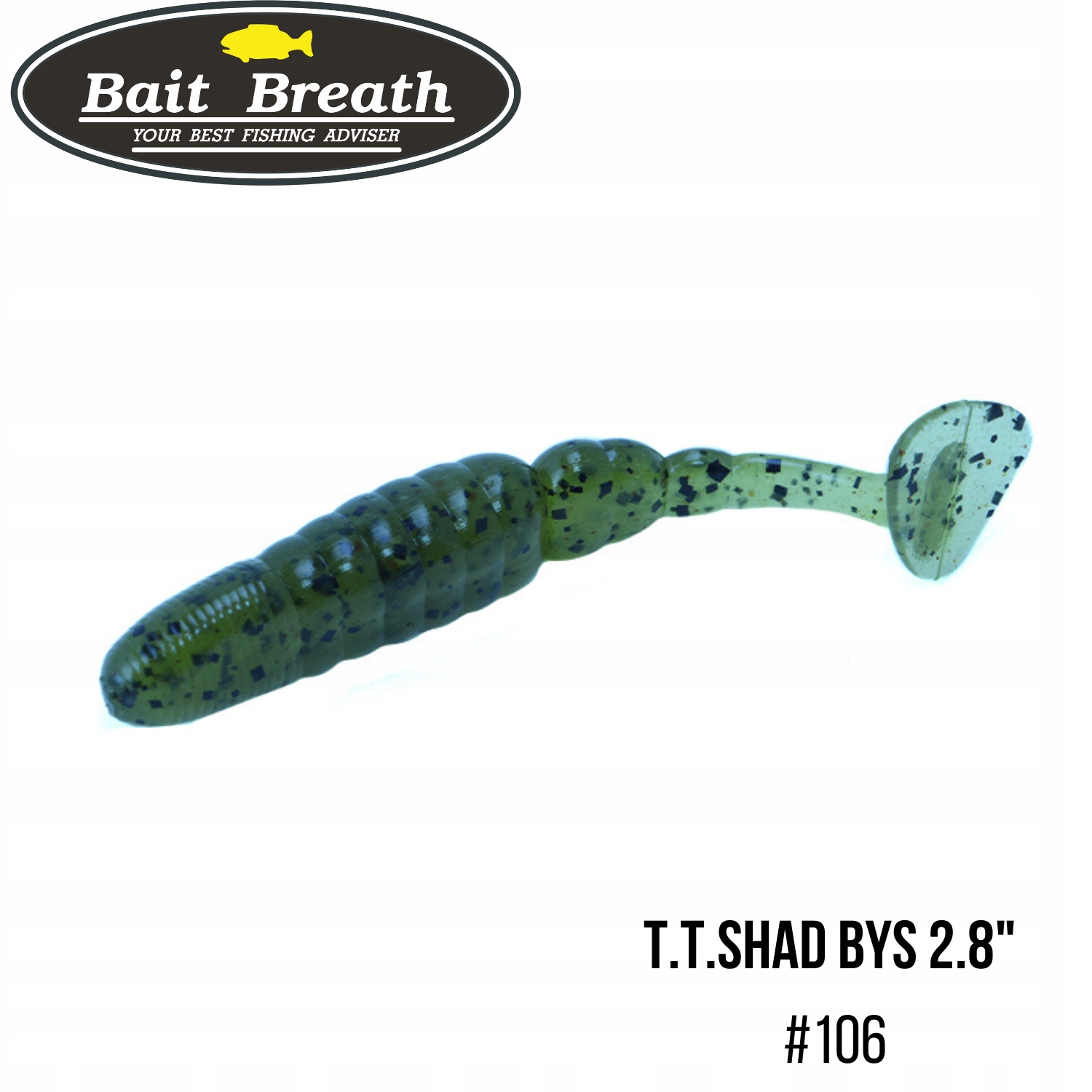 Przynęta miękka Bait Breath T.t.shad Bys 2.8" #106 Watermelon/Seed (7 szt)
