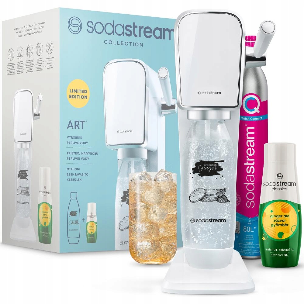 sodastream Art　 ホワイト Sodastream Art™ - White Maszyna do robienia wody sodowej