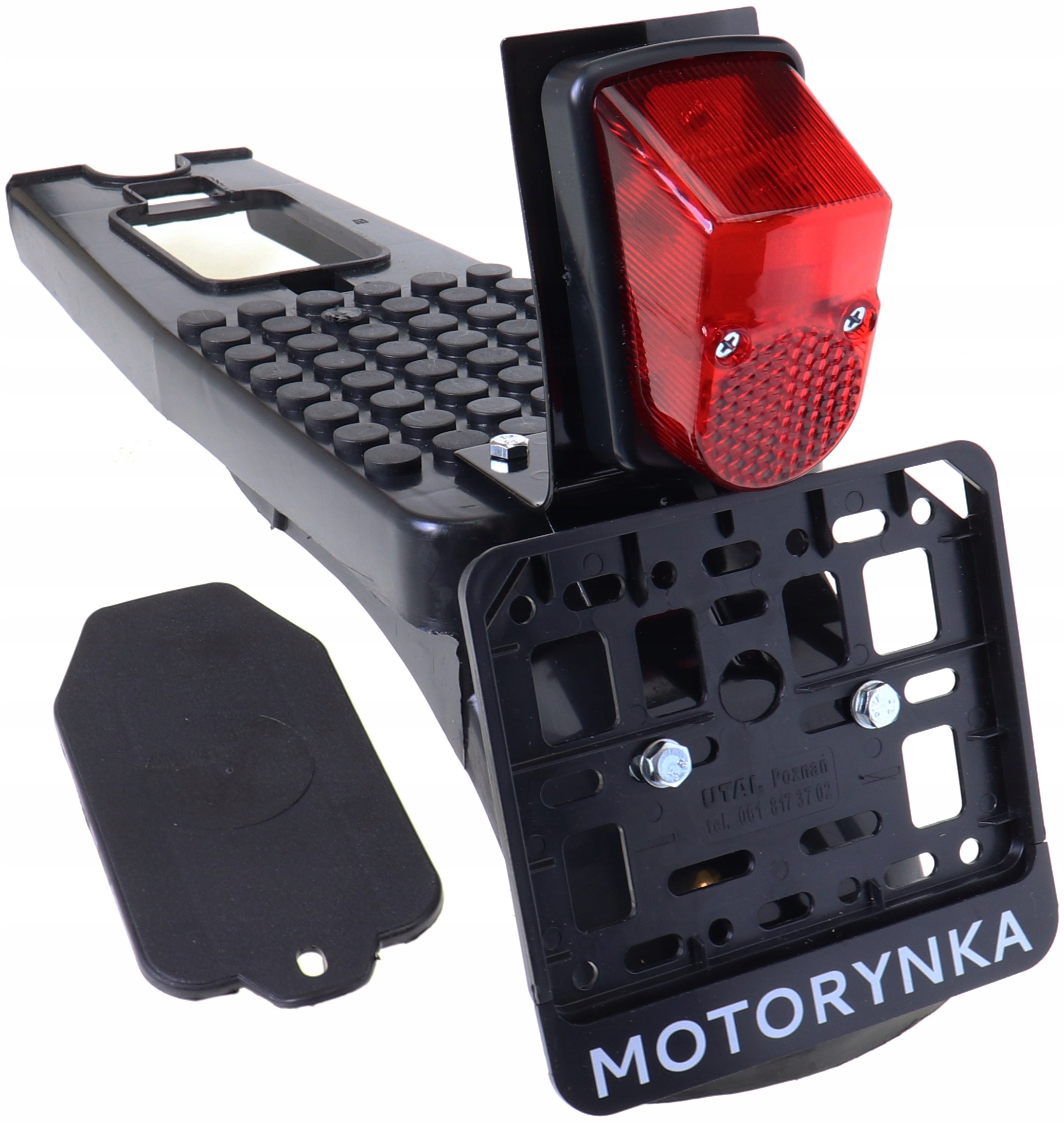 

romet motorynka błotnik lampa uchwyt ramka tablicy
