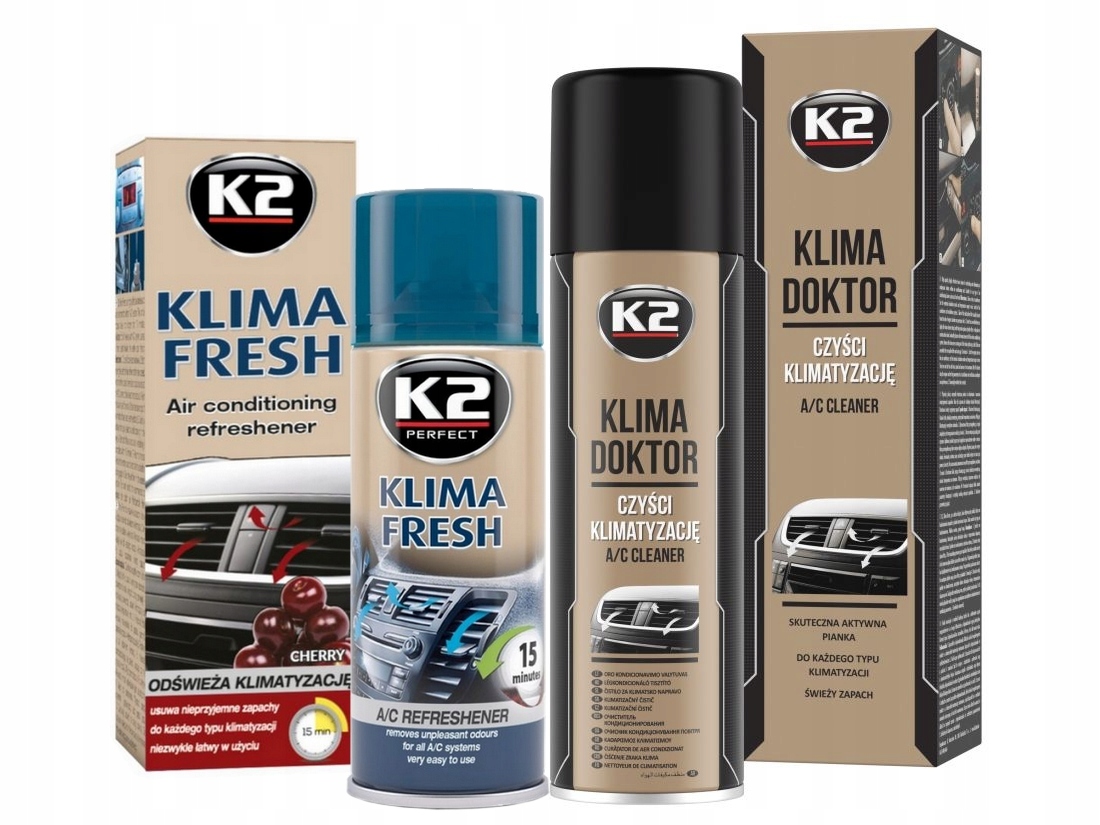 

K2 Zestaw Do Odgrzybiania Klimatyzacji Cherry