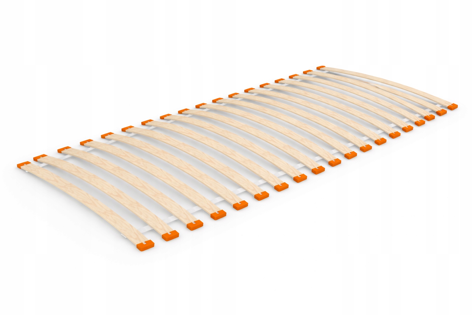 STELAŻ 100X200 DREWNIANY ROLOWANY 18 LISTEW SPRĘŻYNUJĄCY WKŁAD DO ŁÓŻKA