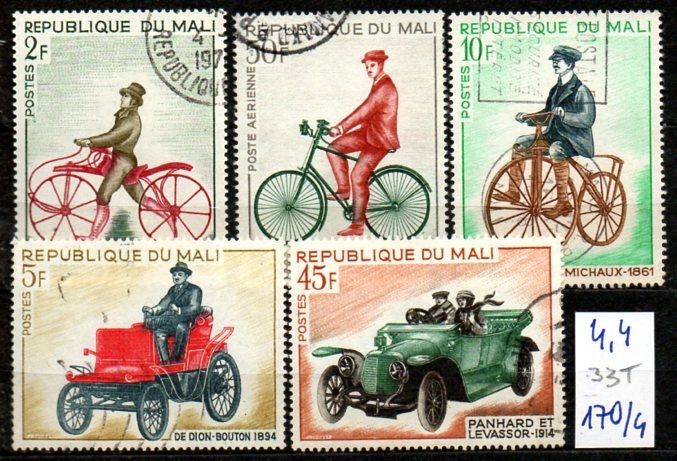 Mali 33 T , nr 170/ 4