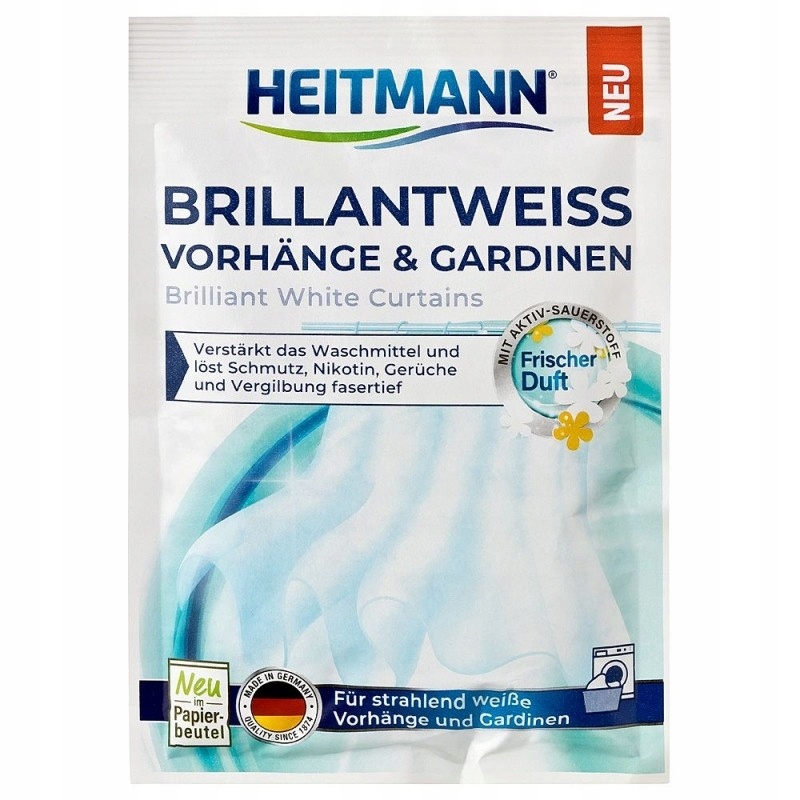 

Heitmann Wybielacz Firan i Zasłon 50g Saszetka De