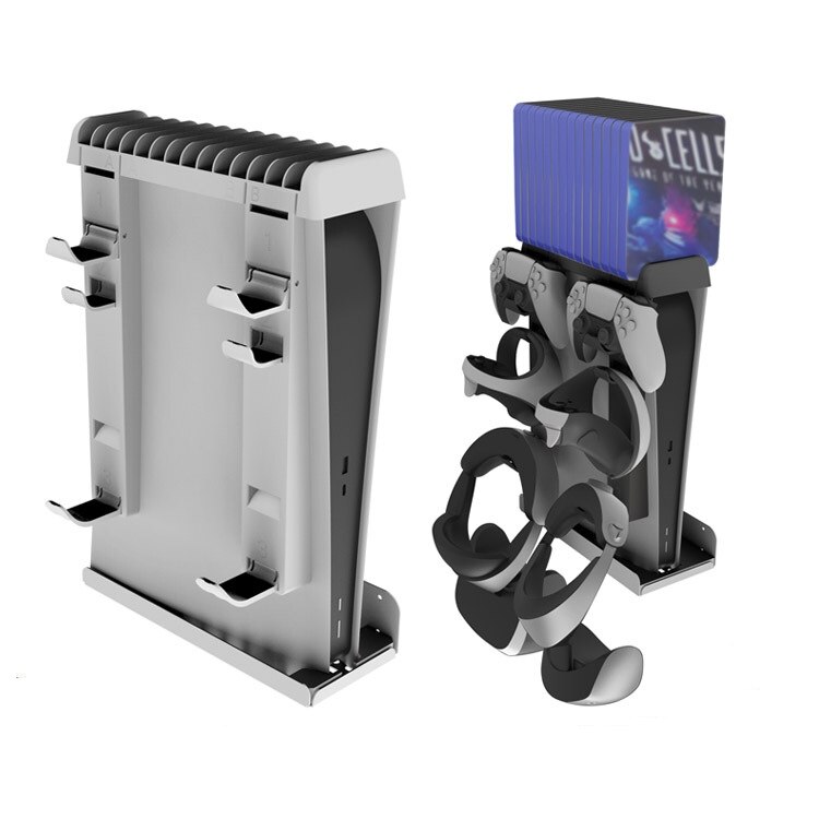 Nástěnný držák na herní konzoli a sluchátka pro konzoli PS5 VR2