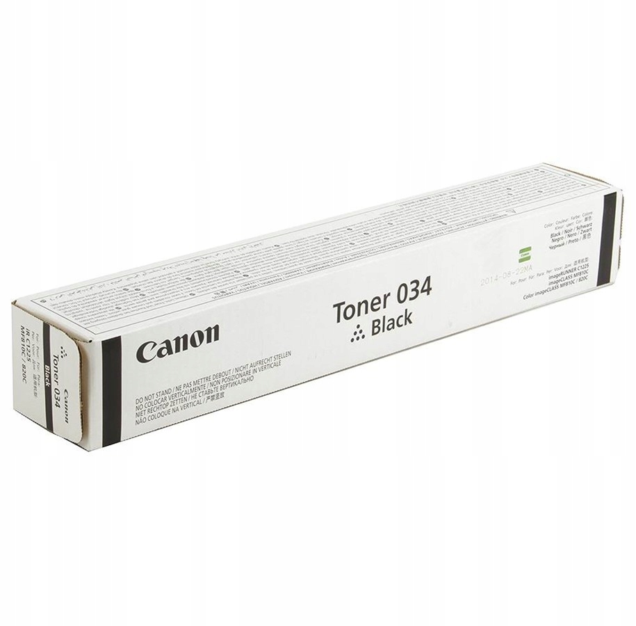 Toner Canon 034 9454B001 K Originál MF810 MF820 C1225