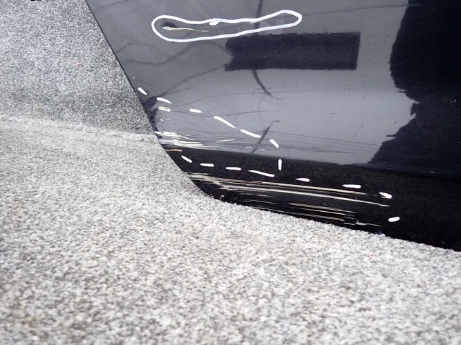 VW GOLF VII KOMBI Tür rechts hinten heck