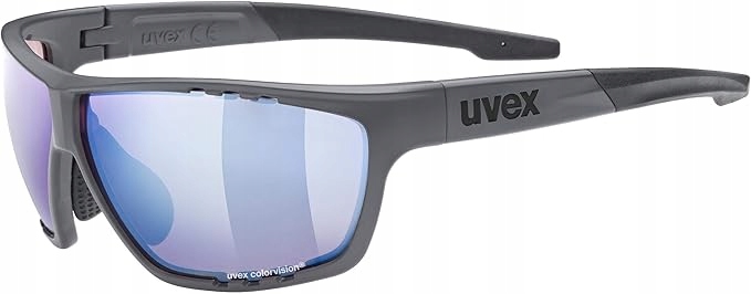 Okulary Sportowe Uvex Sportstyle 706 CV Dark Grey Mat S2