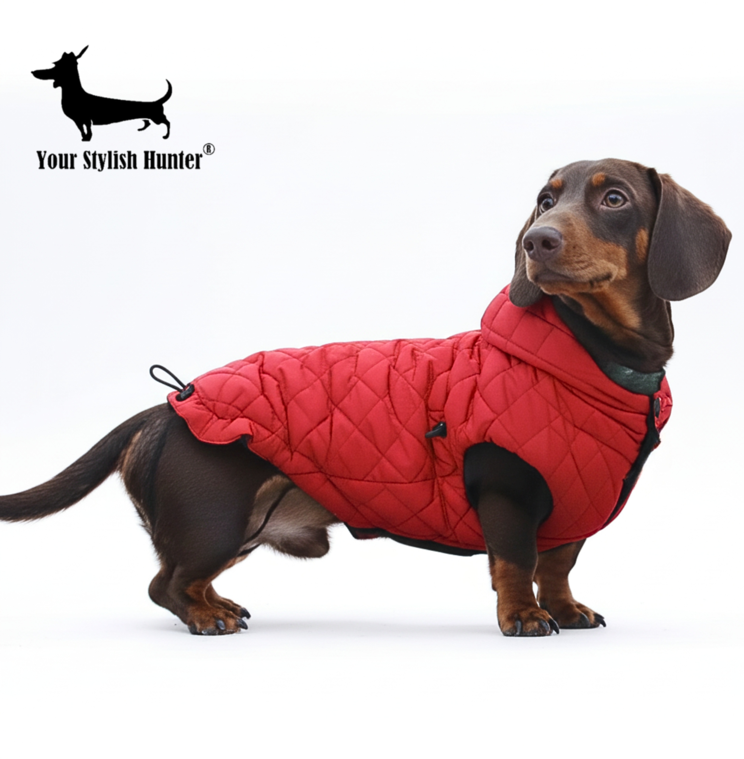 Levně Teplá lehká zateplená bunda pro psa jezevčíka corgi na zimu 3XL