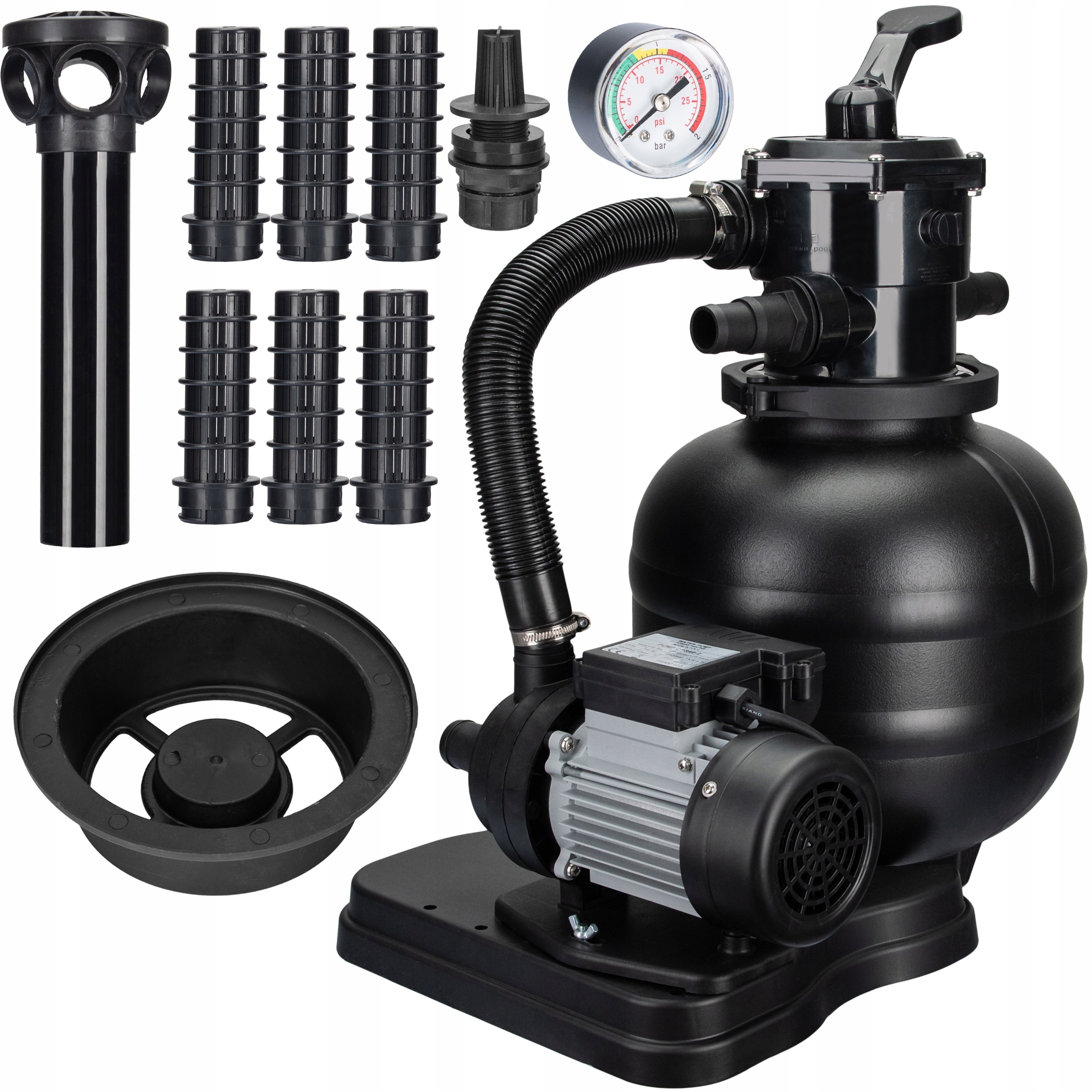 Pisková Pumpa Do Bazéna Filtr Do Bazéna Pieskovej Filtrácie 6000 l/h Tichá