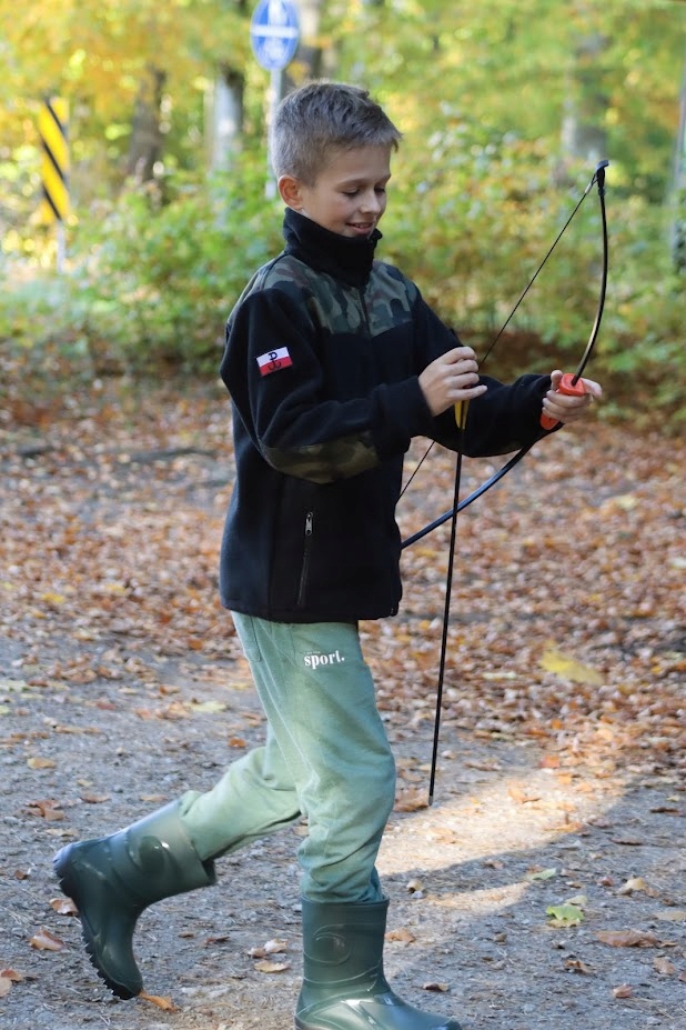 POLAR WOJSKOWY bluza WZ moro DZIECIĘCY 134 + FLAGI Rękaw długi rękaw