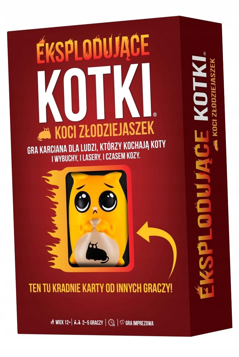 Gra Eksplodujące Kotki Koci Złodziejaszek