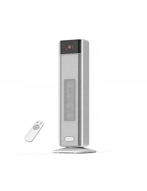 Pelonis Termowentylator 2000W Z Pilotem, Timerem I Oscylacją 75°, Cichy