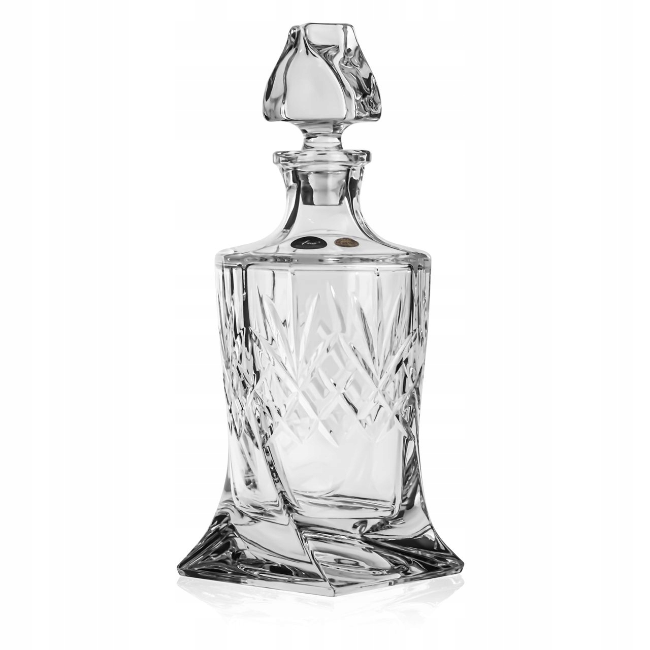 Kryštálová karafa na whisky Quadro Ananas 770 ml