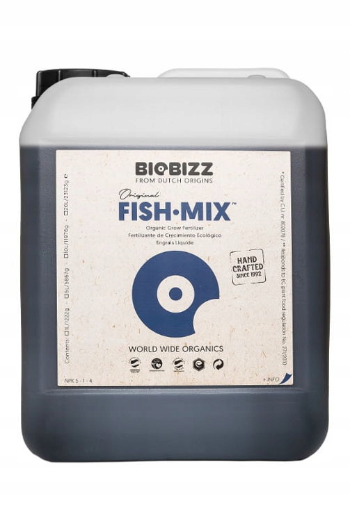 

Nawóz Biobizz Fish Mix 5L nawóz emulsja z ryb