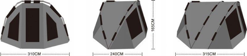 Namiot Karpiowy Anaconda MoonBreaker II Extension Model Moon Breaker II Extension