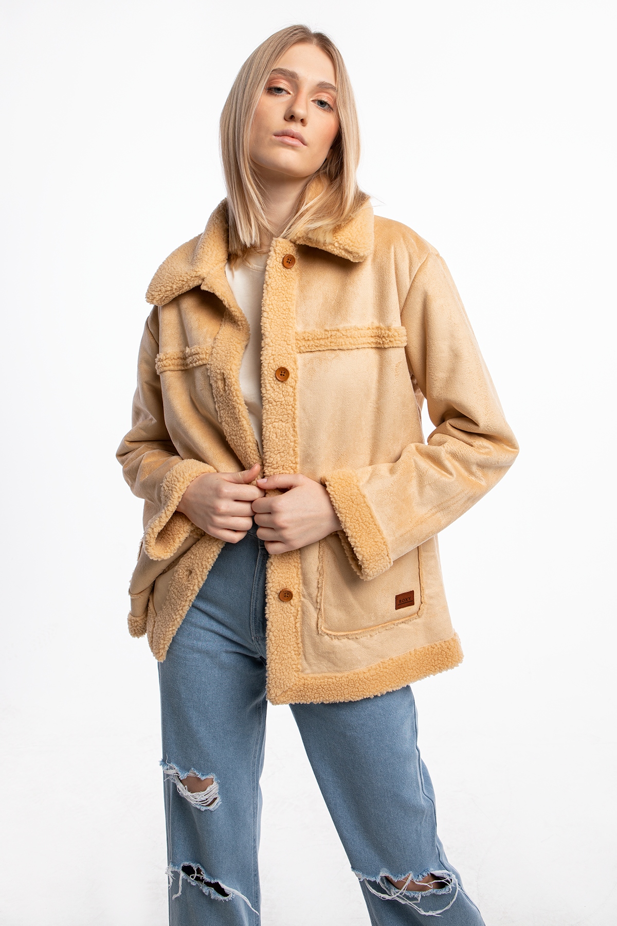 Dámský Kožich Roxy Change Of Heart J Jckt TGB0 ERJJK03510-TGB0 M