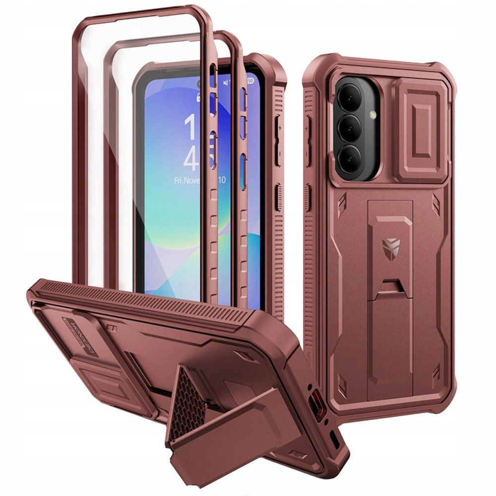 Pancéřové Pouzdro Dexnor pro Galaxy A37 5G, rámeček s fólií chránící displej 360