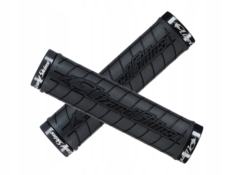 Lizard Skins úchytky Logo Lock-on černé 130 mm