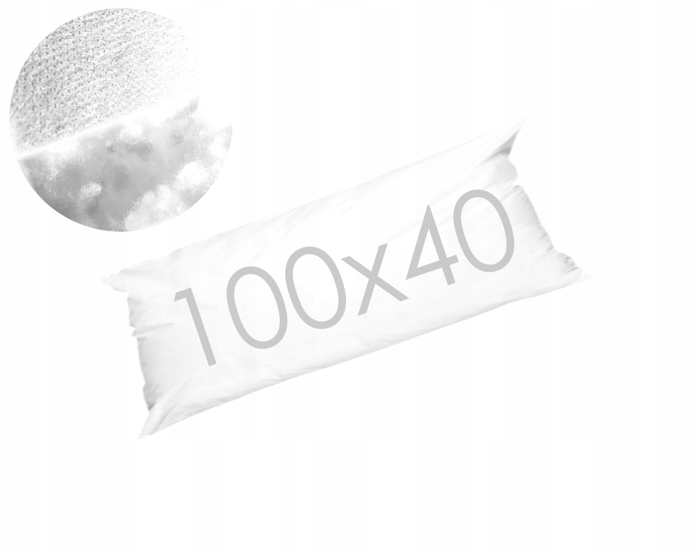 

Poduszka 40x100 cm, wkład 100x40 dakimakura wsad